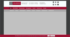 Desktop Screenshot of drherzog.de